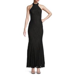 Fame and Partners Black Gown